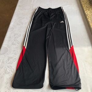 Adidas Men’s Size S Track/Sweatpants 3 Stripes Drawstring Bottoms Elastic Waist